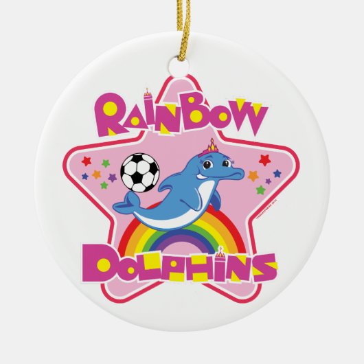 クリスマスのオーナメント(名前と個人化して下さい) セラミックオーナメント (正面)