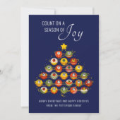 クリスマスのカウントダウンが楽しい季節を期待する (正面)