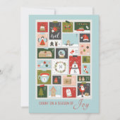 クリスマスのカウントダウンが楽しい季節を期待する (正面)