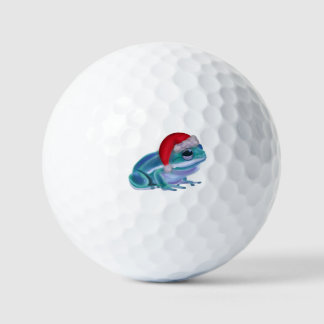 クリスマスのカエル ゴルフボール