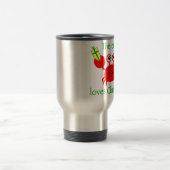 クリスマスのカニ トラベルマグ (中央)