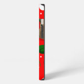 クリスマスのカピバラ iPhoneケース (左側面)