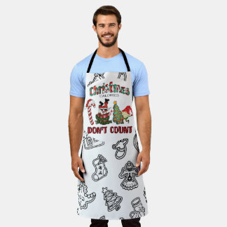 クリスマスのカロリーはエプロンをカウントしない エプロン