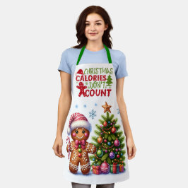 クリスマスのカロリーはカウントしない エプロン