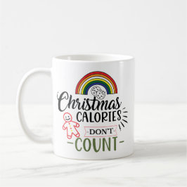 クリスマスのカロリーはカウントしない コーヒーマグカップ