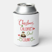 クリスマスのカロリーは休日おもしろい引用文を数えない 缶クーラー (缶裏面)