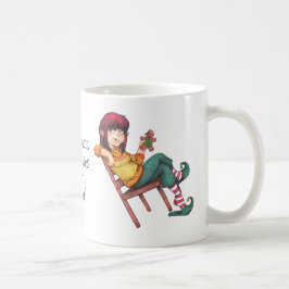 クリスマスのカロリーは数えません! 休日 コーヒーマグカップ