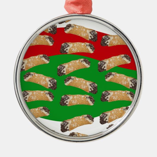 クリスマスのカンノーリ メタルオーナメント (正面)