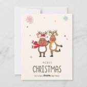 クリスマスのカード シーズンカード (裏面)