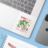 クリスマスのガチョウステッカー面白い シール (ノートパソコンとiPhone)