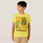クリスマスのガチョウ Tシャツ (正面フル)