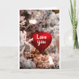 **クリスマスのキスをしよう愛の大きさを見て シーズンカード