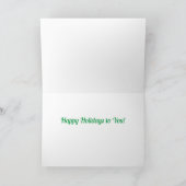 クリスマスのキスノハ  シーズンカード (内部)