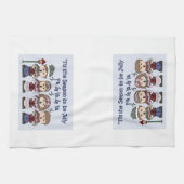 クリスマスのキッチンタオル – カロリング – この季節 キッチンタオル (横)