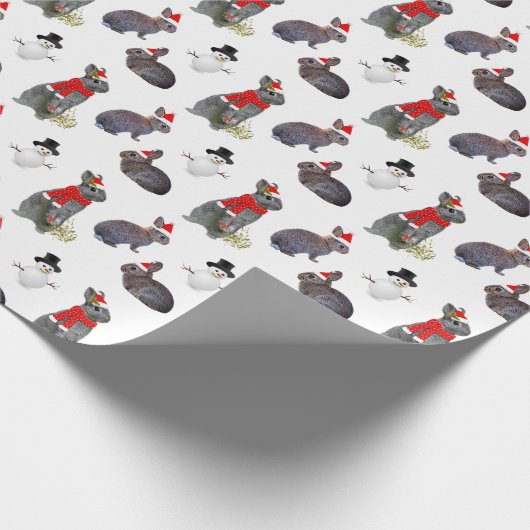 クリスマスのキットのパーティーの包装紙(色を選んで下さい) ラッピングペーパー (角)