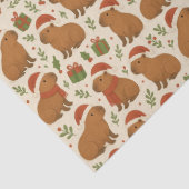 クリスマスのキャピバラ 薄葉紙 (詳細)