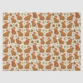 クリスマスのキャピバラ 薄葉紙