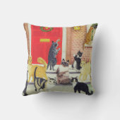 クリスマスのキャロル クッション (裏面)