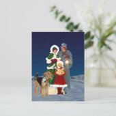 クリスマスのキャロル シーズンポストカード (スタンド正面)