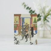 クリスマスのキャロル シーズンポストカード (スタンド正面)