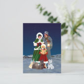 クリスマスのキャロル シーズンポストカード (スタンド正面)