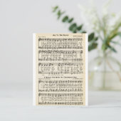 クリスマスのキャロル:世界に喜ぶ シーズンポストカード (スタンド正面)