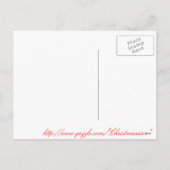 クリスマスのキャロル:世界に喜ぶ シーズンポストカード (裏面)