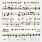 クリスマスのキャロル:世界に喜ぶ スクエアシール (正面)