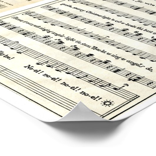 クリスマスのキャロル：世界への喜び、子供たち ポスター (角)