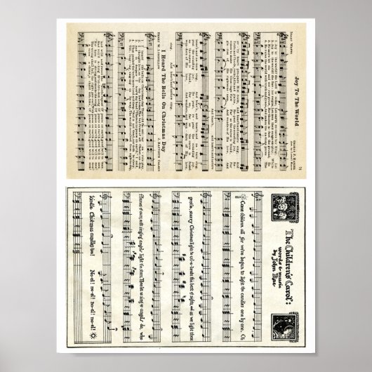 クリスマスのキャロル:世界への喜び、子供たち ポスター (正面)