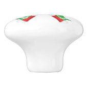 クリスマスのキャンディキャン セラミックノブ (側面)