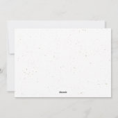 クリスマスのキュートでユーモアあふれるトロピカルビーチサンタの写真 シーズンカード (裏面)