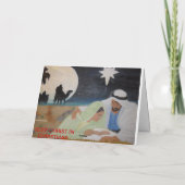 クリスマスのキリストを保って下さい シーズンカード (裏面)