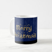 クリスマスのキリスト降誕の場面 宗教的 コーヒーマグカップ (正面左)