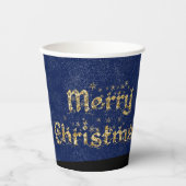 クリスマスのキリスト降誕の場面　宗教的 紙コップ (正面)