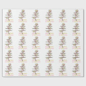 クリスマスのキリスト ラッピングペーパー (フラット)