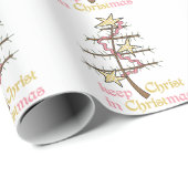 クリスマスのキリスト ラッピングペーパー (ロールコーナー)