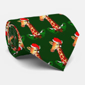 クリスマスのキリン ネクタイ (ロール)