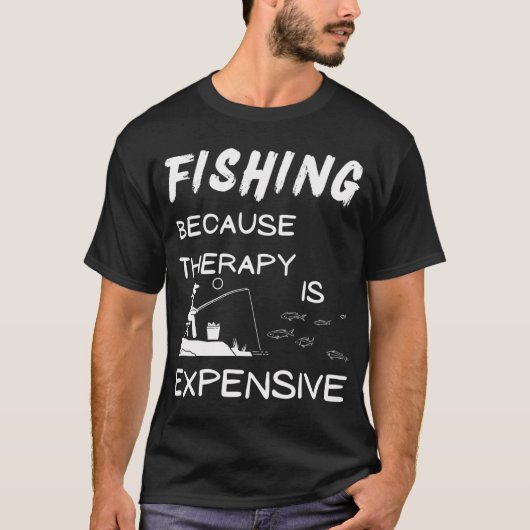 クリスマスのキングサーモン Tシャツ (正面)