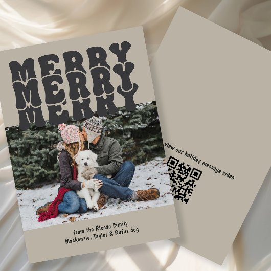 クリスマスのギフトにあなたの写真とメッセージを シーズンカード