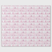 クリスマスのギフトのラッパー ラッピングペーパー (フラット)