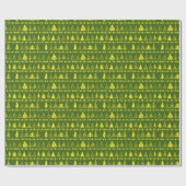 クリスマスのギフトのラッパー ラッピングペーパー (フラット)