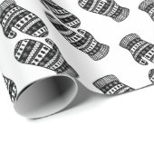 クリスマスのギフトの包装紙 ラッピングペーパー (ロールコーナー)