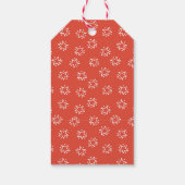 クリスマスのギフトタグかわいいペンギン ギフトタグ (裏面)