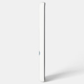 クリスマスのギフトボックスを持つ女の子 SAMSUNG GALAXYケース (裏面横)