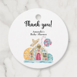 クリスマスのクッキーハウス – ありがとう フェイバータグ