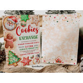 クリスマスのクッキー交換の招待Holiday 招待状