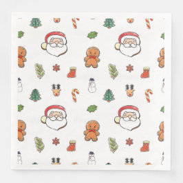 クリスマスのクッキー標準ナプキン