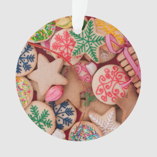 クリスマスのクッキー オーナメント (正面)