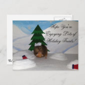 クリスマスのクッキー! シーズンポストカード (正面/裏面)